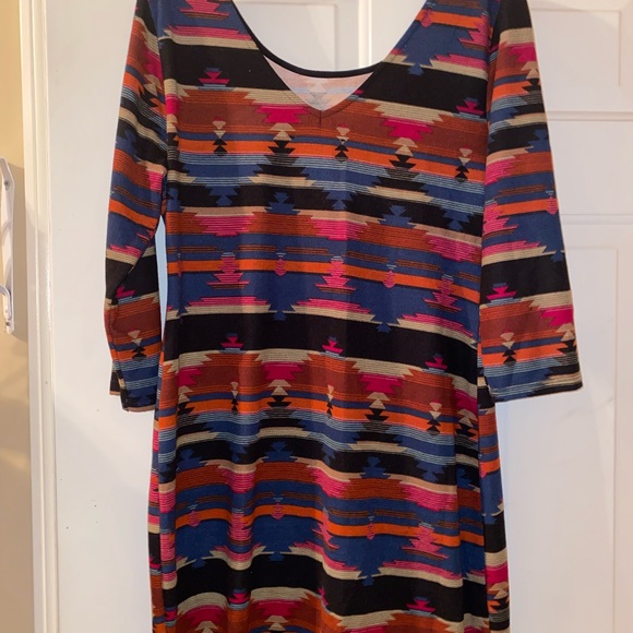 American Rag Aztec Dress - Picture 2 of 7
